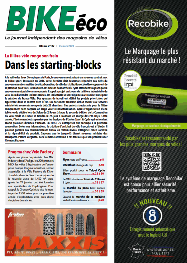 Couverture BIKEéco 127