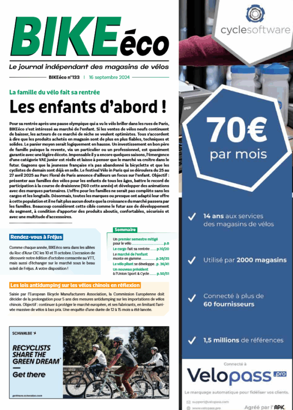 Couverture BIKEéco 133