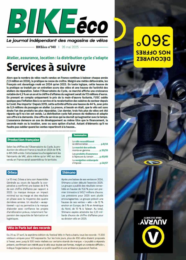 Couverture BIKEeco 140