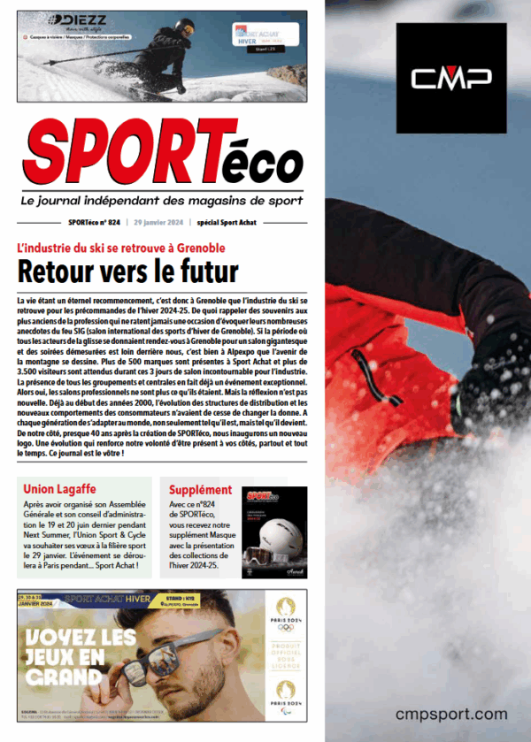 Couv SPORTeco 824 du 29 janvier 2024