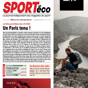 Couv SPORTeco 833 du 9 septembre 2024