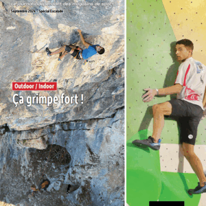 Couv SPORTeco 833 du 9 septembre 2024 sup Escalade