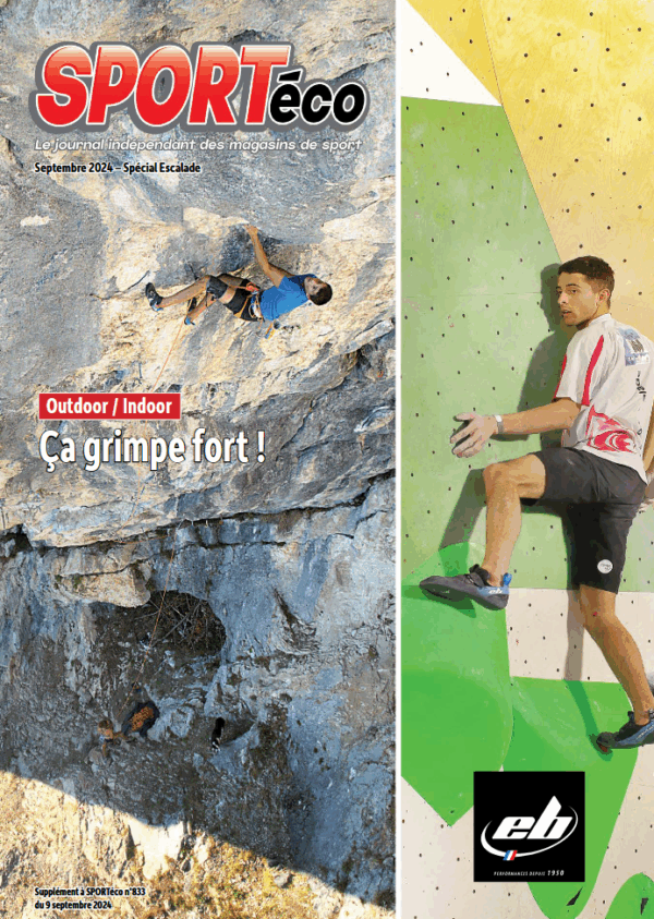 Couv SPORTeco 833 du 9 septembre 2024 sup Escalade