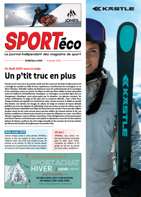 Couverture SPORTeco 839 spécial Ski Force Pro