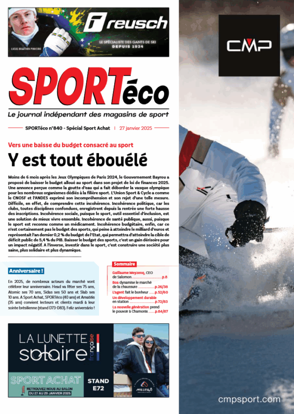 Couverture SPORTéco 840 spécial Sport Achat