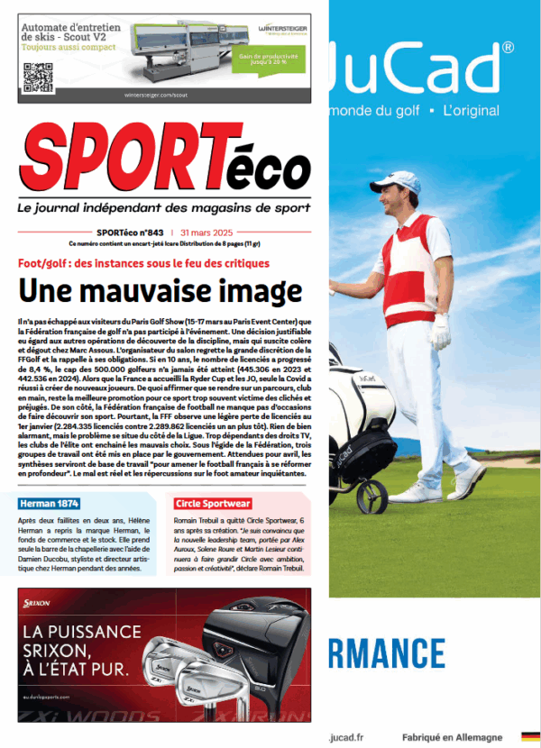 Couverture SPORTéco 843