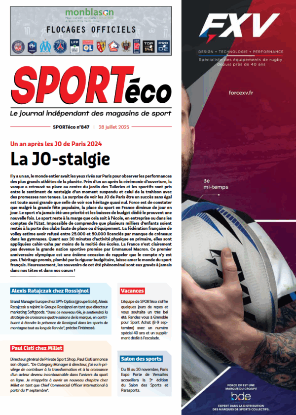 Couverture SPORTéco 847