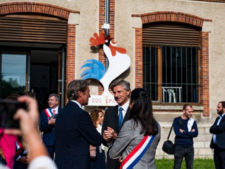 Visite ministérielle pour Le Coq Sportif